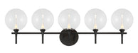 Eurofase Canada - Five Light Vanity - Black- Union Lighting Luminaires Decor