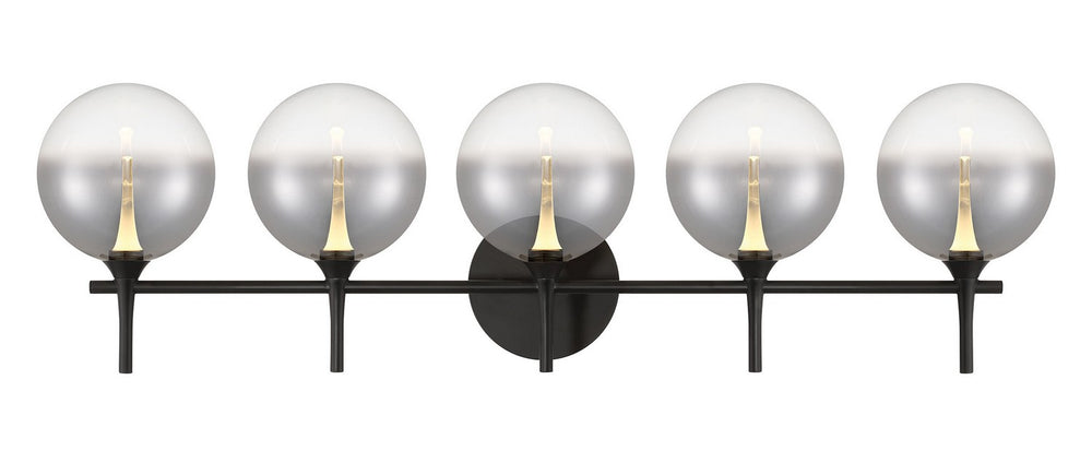 Eurofase Canada - Five Light Vanity - Black- Union Lighting Luminaires Decor