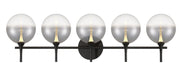 Eurofase Canada - Five Light Vanity - Black- Union Lighting Luminaires Decor