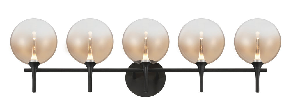 Eurofase Canada - Five Light Vanity - Black- Union Lighting Luminaires Decor