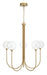Eurofase Canada - Five Light Chandelier - Gold- Union Lighting Luminaires Decor