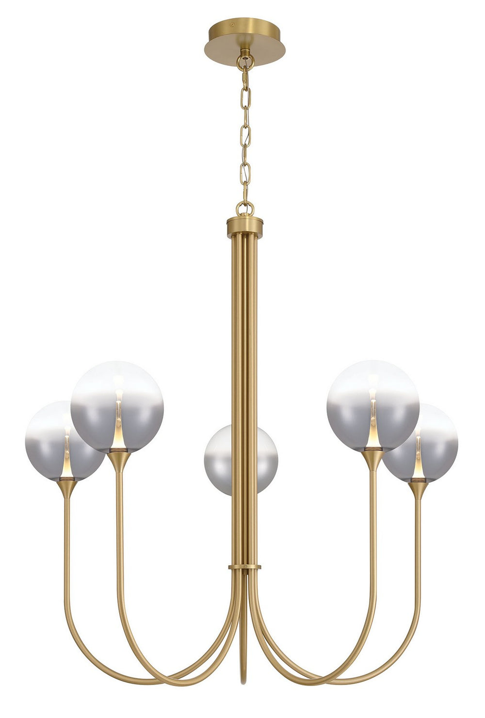 Eurofase Canada - IISSA-CHD-5LT-34IN-GD-SK - IISSA - Gold- Union Lighting Luminaires Decor