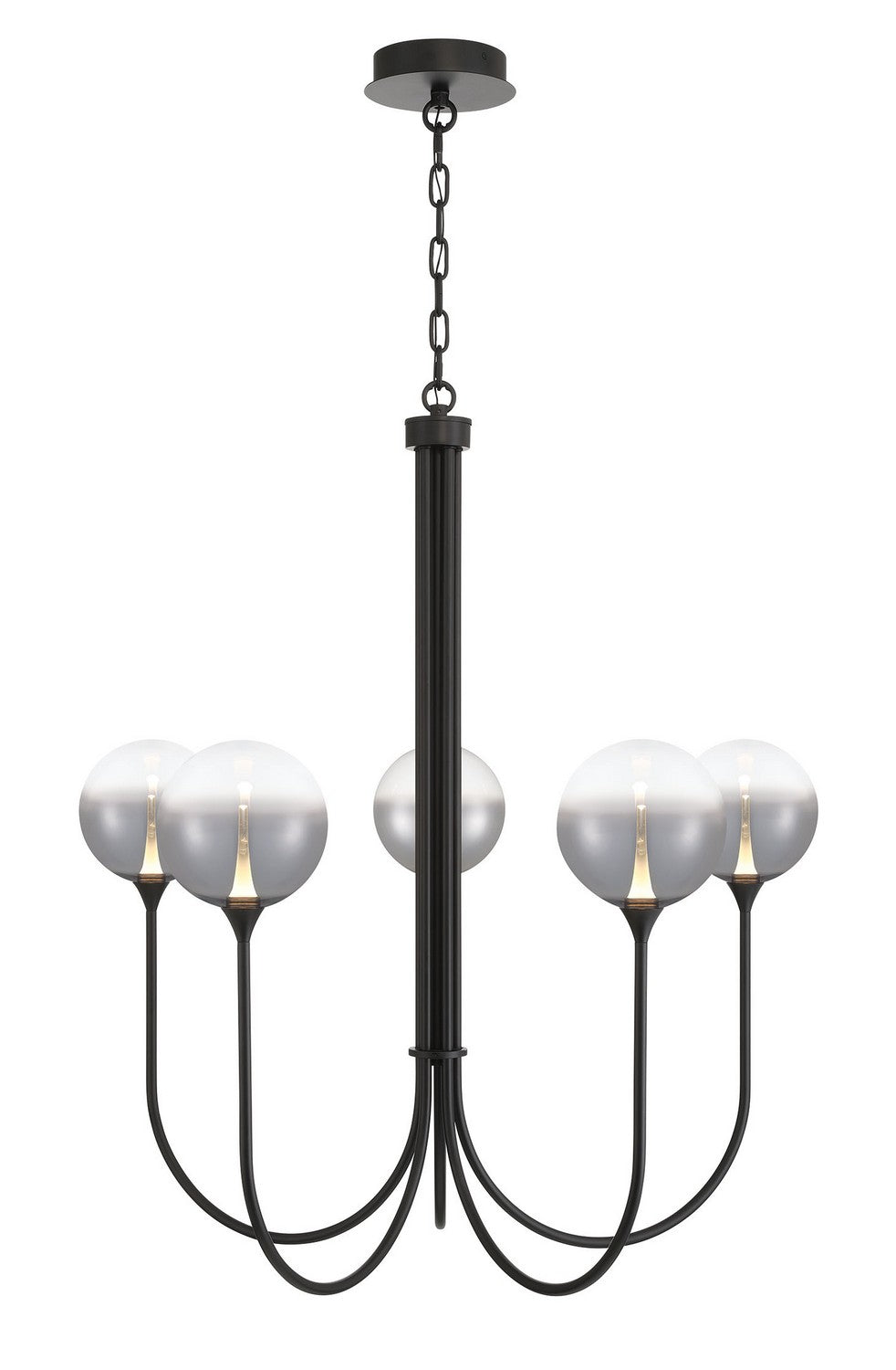 Eurofase Canada - Five Light Chandelier - Black- Union Lighting Luminaires Decor