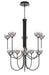 Eurofase Canada - Ten Light Chandelier - Black- Union Lighting Luminaires Decor