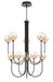 Eurofase Canada - Ten Light Chandelier - Black- Union Lighting Luminaires Decor