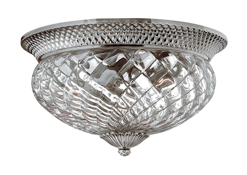 Hinkley Canada - LED Flush Mount - Plantation - Polished Antique Nickel- Union Lighting Luminaires Decor