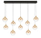 Eurofase Canada - Ten Light Chandelier - Gold- Union Lighting Luminaires Decor