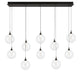 Eurofase Canada - Ten Light Chandelier - Black- Union Lighting Luminaires Decor