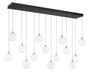 Eurofase Canada - IISSA-CHD-14LT-72IN-GD-CL - IISSA - Gold- Union Lighting Luminaires Decor