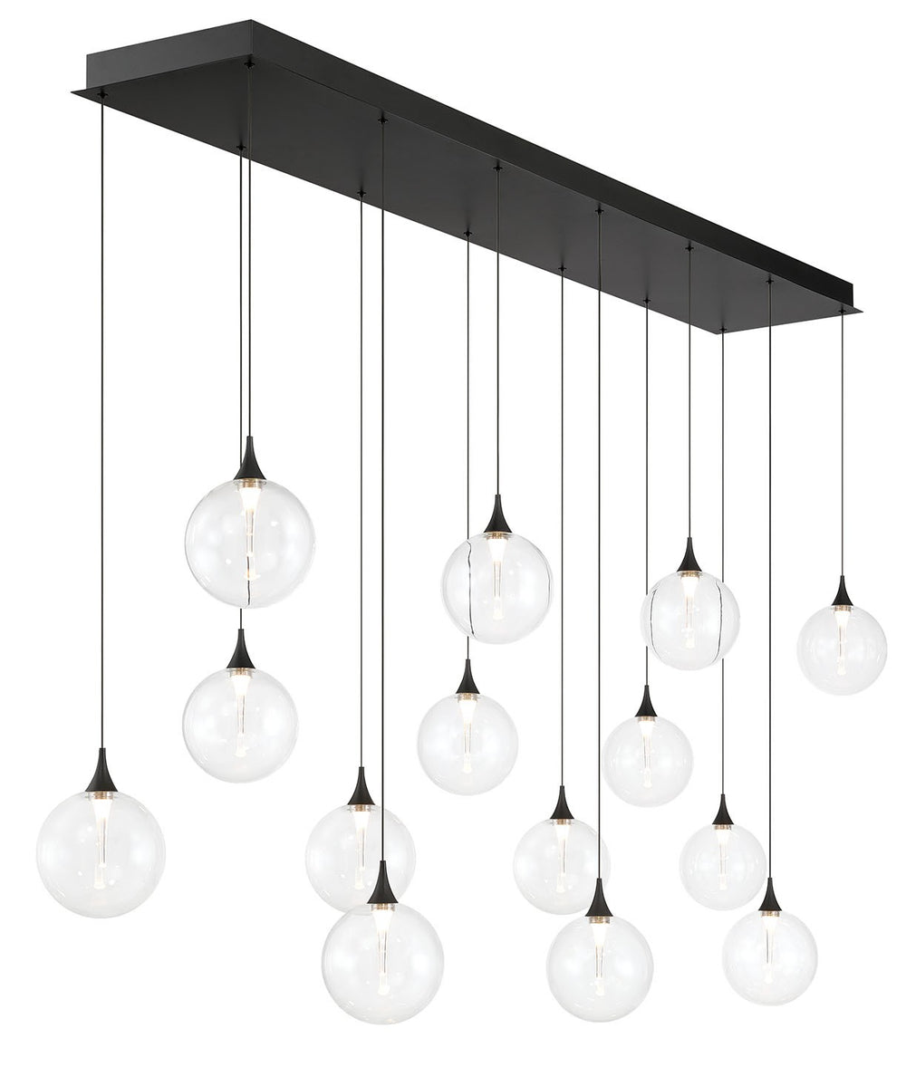 Eurofase Canada - 14 Light Chandelier - Black- Union Lighting Luminaires Decor