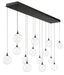 Eurofase Canada - 14 Light Chandelier - Black- Union Lighting Luminaires Decor