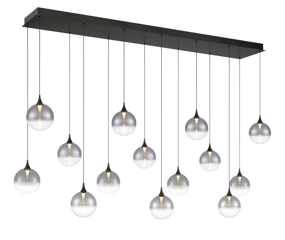 Eurofase Canada - 14 Light Chandelier - Black- Union Lighting Luminaires Decor