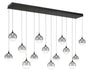 Eurofase Canada - 14 Light Chandelier - Black- Union Lighting Luminaires Decor