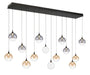 Eurofase Canada - 14 Light Chandelier - Black- Union Lighting Luminaires Decor