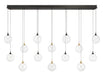 Eurofase Canada - 14 Light Chandelier - Gold-Black- Union Lighting Luminaires Decor