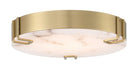 Eurofase Canada - LED Flush Mount - Noga - Gold- Union Lighting Luminaires Decor