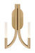 Eurofase Canada - Two Light Wall Sconce - Gold- Union Lighting Luminaires Decor