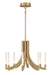 Eurofase Canada - Eight Light Chandelier - Gold- Union Lighting Luminaires Decor