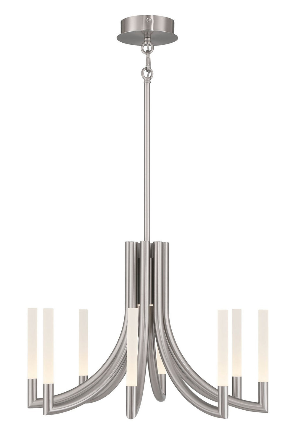 Eurofase Canada - Eight Light Chandelier - Nickel- Union Lighting Luminaires Decor