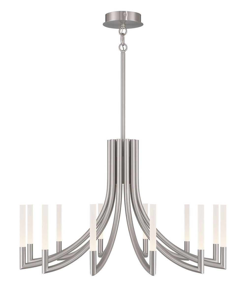 Eurofase Canada - OLETTE-CHD-12LT-36IN-SN-FR - OLETTE - Nickel- Union Lighting Luminaires Decor