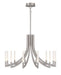 Eurofase Canada - OLETTE-CHD-12LT-36IN-SN-FR - OLETTE - Nickel- Union Lighting Luminaires Decor