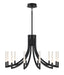 Eurofase Canada - 12 Light Chandelier - Black- Union Lighting Luminaires Decor
