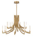 Eurofase Canada - 20 Light Chandelier - Gold- Union Lighting Luminaires Decor