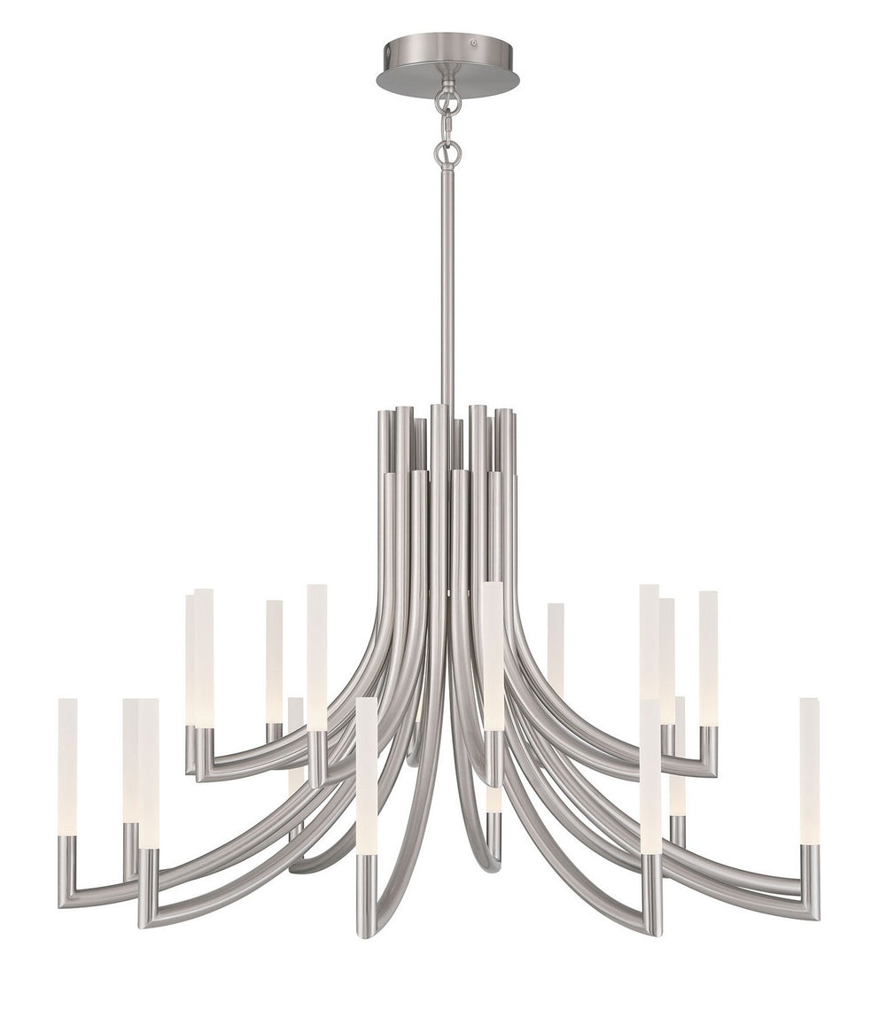 Eurofase Canada - 20 Light Chandelier - Nickel- Union Lighting Luminaires Decor
