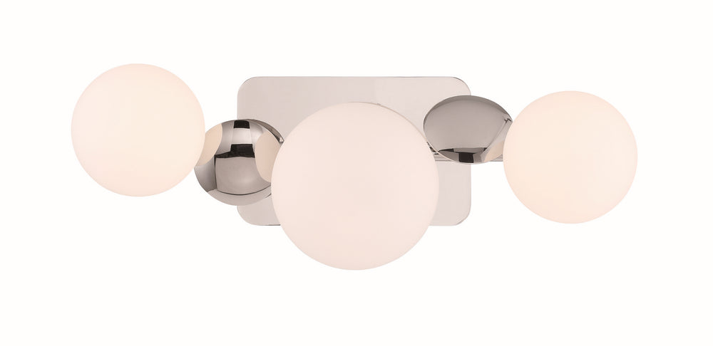 Eurofase Canada - Three Light Vanity - Nickel- Union Lighting Luminaires Decor