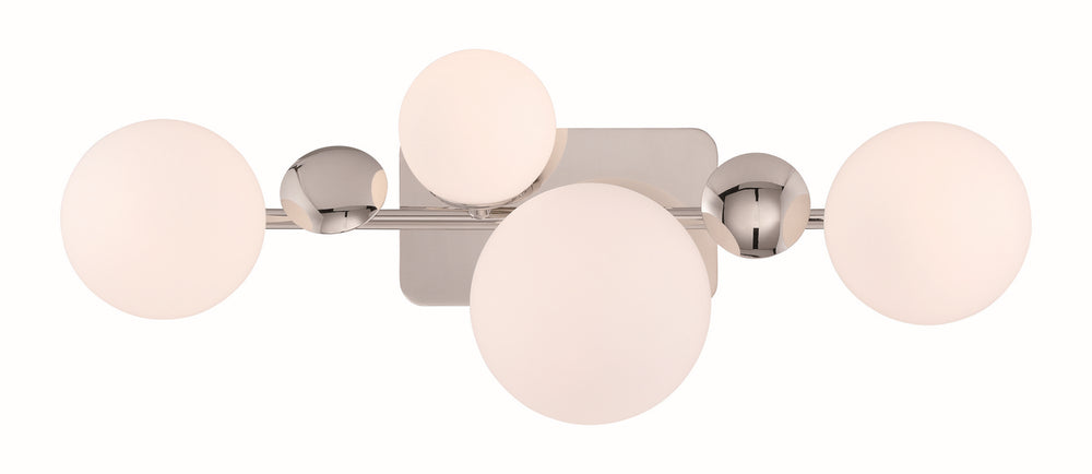 Eurofase Canada - Four Light Vanity - Nickel- Union Lighting Luminaires Decor