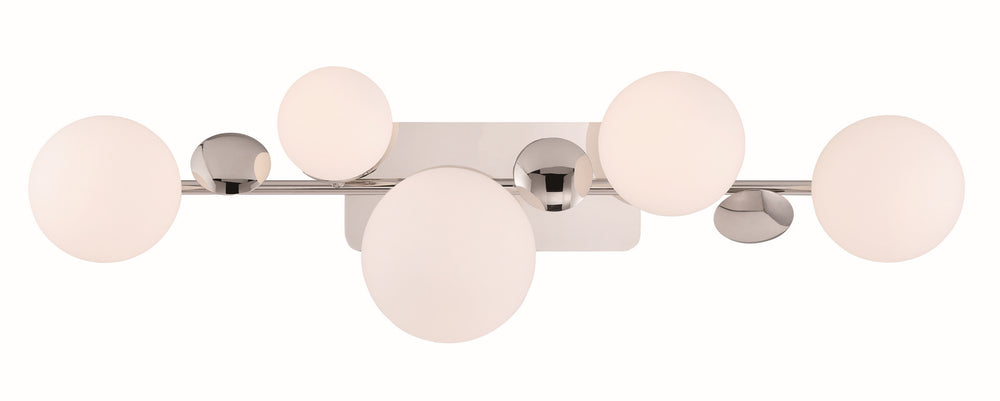 Eurofase Canada - Five Light Vanity - Nickel- Union Lighting Luminaires Decor