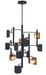 Eurofase Canada - CORNICE-CHD-12LT-42IN-GBM-WH - CORNICE - Gold-Black- Union Lighting Luminaires Decor