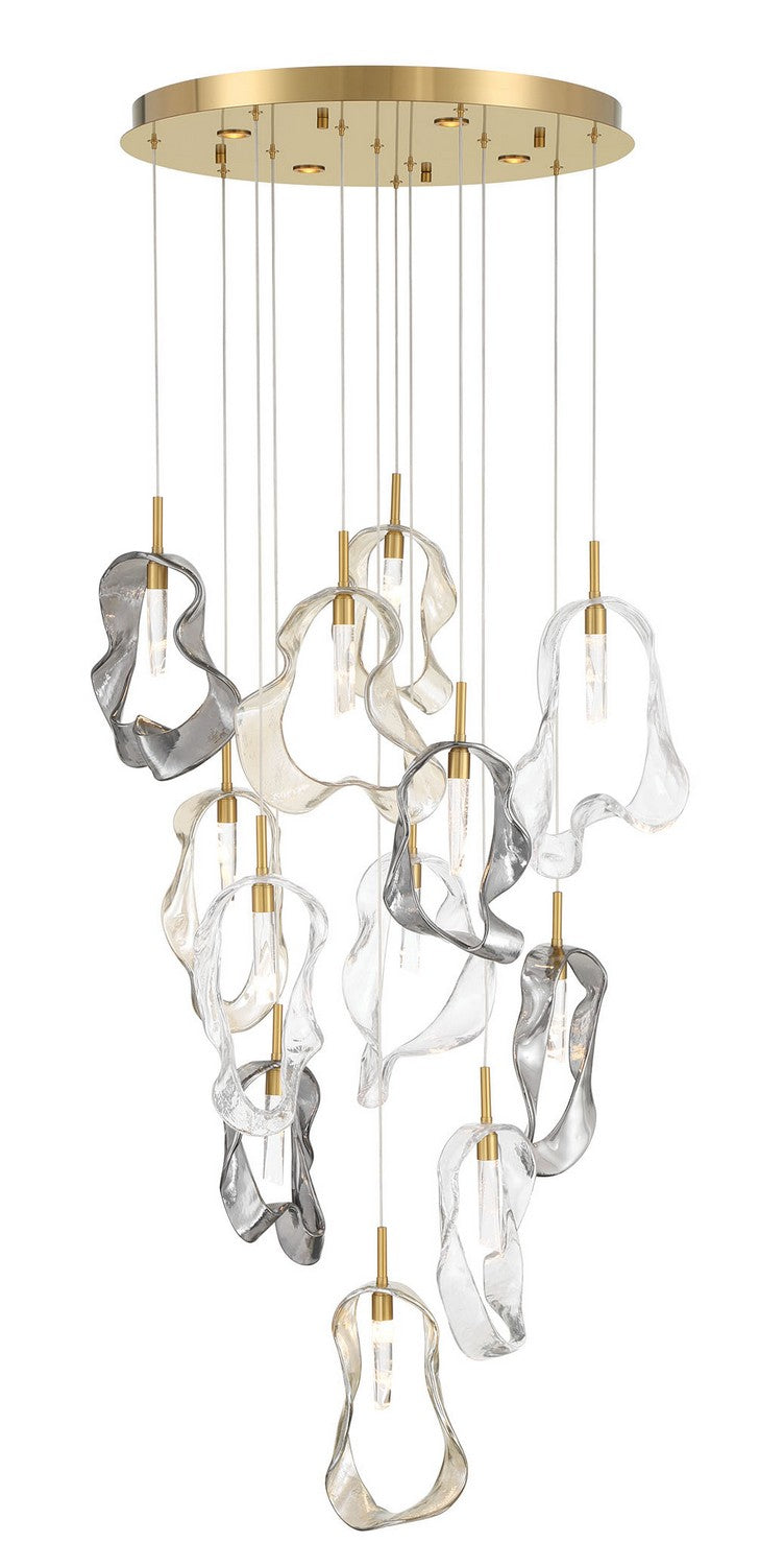 Eurofase Canada - 16 Light Chandelier - Gold- Union Lighting Luminaires Decor