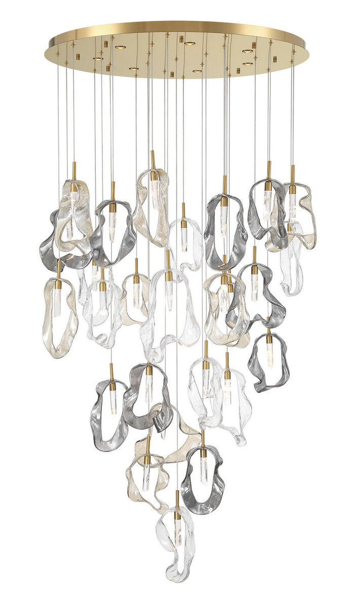 Eurofase Canada - 33 Light Chandelier - Gold- Union Lighting Luminaires Decor