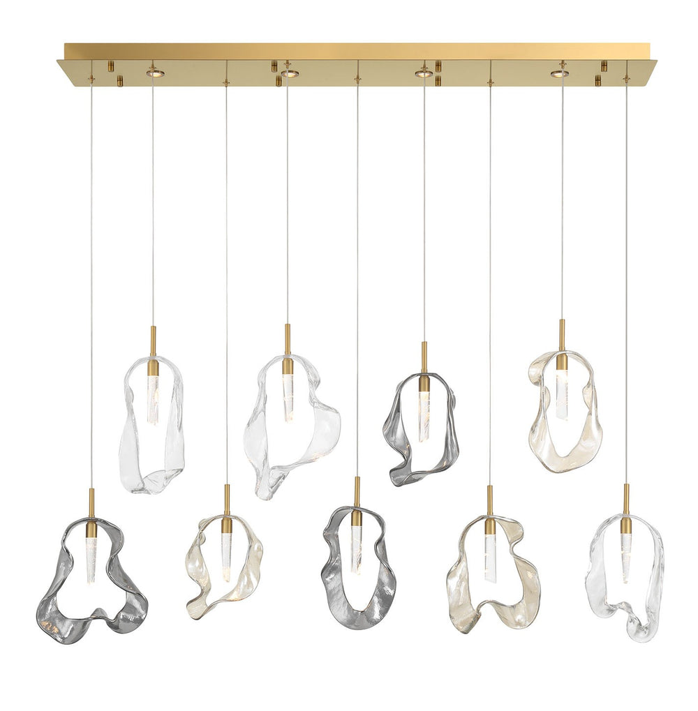 Eurofase Canada - 13 Light Chandelier - Gold- Union Lighting Luminaires Decor