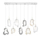 Eurofase Canada - NORAH-CHD-9LT-51IN-PN-MX - NORAH - Nickel- Union Lighting Luminaires Decor