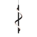 Dals - One Light Pendant - Spin - BK- Union Lighting Luminaires Decor