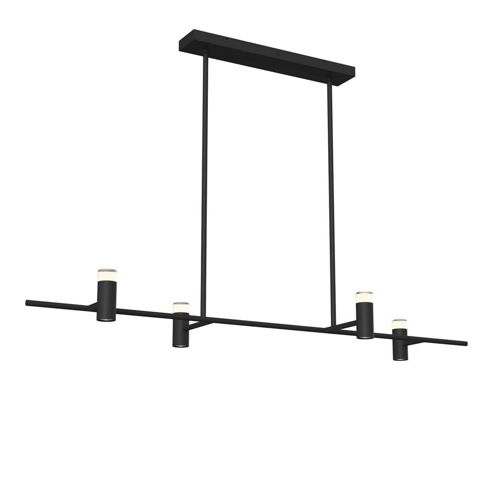 Dals - Four Light Pendant - Quartet - BK- Union Lighting Luminaires Decor