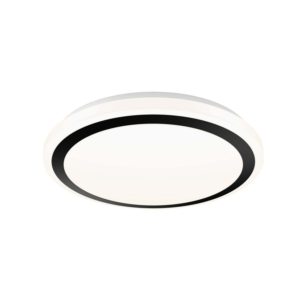 Dals Canada - One Light Flush Mount - Ora - Black- Union Lighting Luminaires Decor