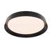 Dals - LED Flush Mount - Aurora - Black- Union Lighting Luminaires Decor