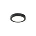 Dals - One Light Flush Mount - Delta - Black- Union Lighting Luminaires Decor