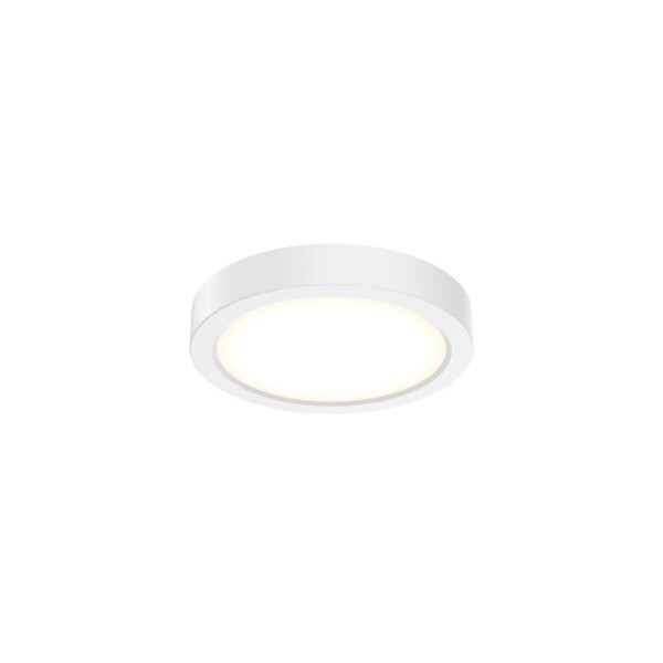 Dals Canada - One Light Flush Mount - Delta - Black- Union Lighting Luminaires Decor