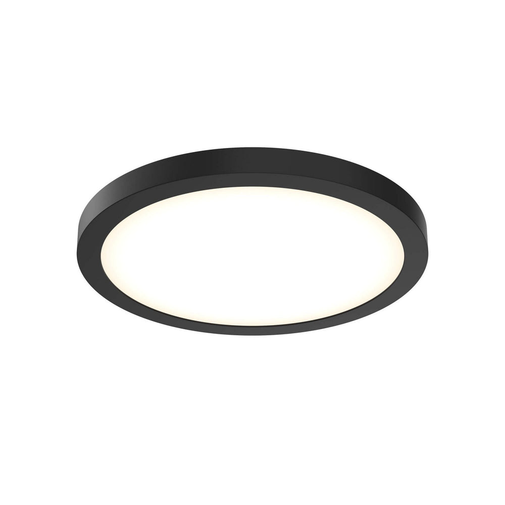 Dals - One Light Flush Mount - Delta - White- Union Lighting Luminaires Decor