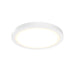 Dals Canada - One Light Flush Mount - Delta - White- Union Lighting Luminaires Decor