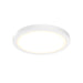 Dals - One Light Flush Mount - Delta - White- Union Lighting Luminaires Decor