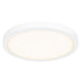 Dals Canada - One Light Flush Mount - Delta - White- Union Lighting Luminaires Decor