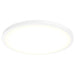 Dals - One Light Flush Mount - Delta - Matte white- Union Lighting Luminaires Decor