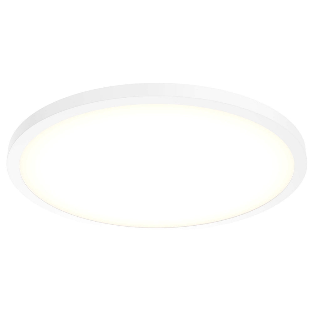Dals Canada - One Light Flush Mount - Delta - Matte white- Union Lighting Luminaires Decor
