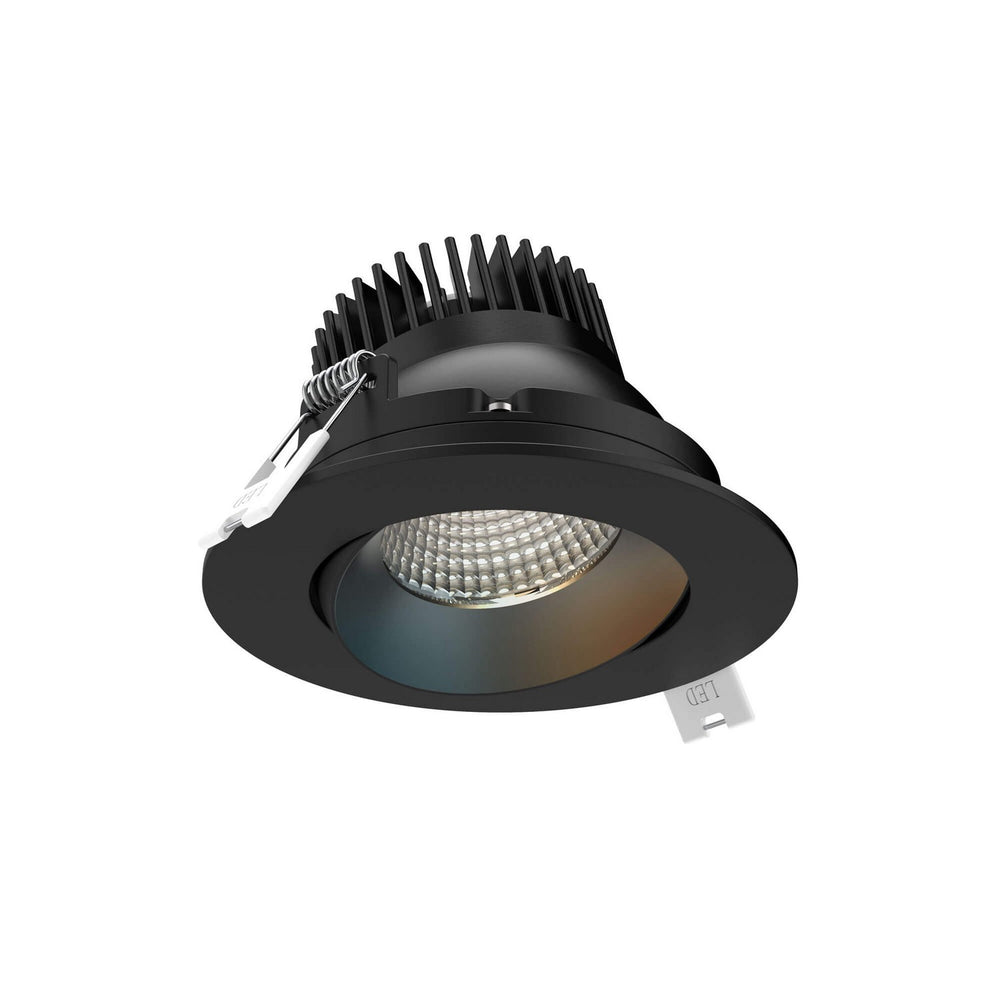 Dals - Connect Pro Smart 3.5'' Gimbal Recessed Downlight - Revolve Pro - Matt Black- Union Lighting Luminaires Decor