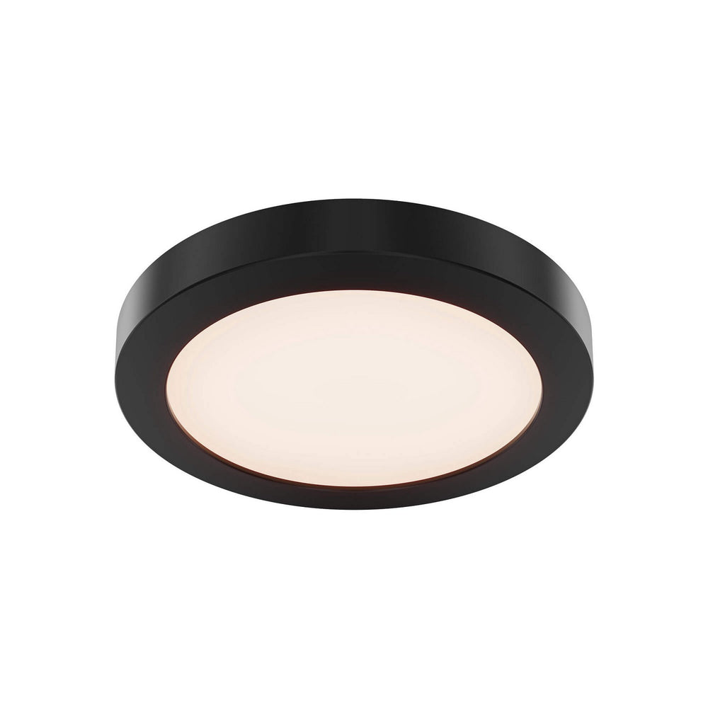 Dals - One Light Flush Mount - Radiance - Black- Union Lighting Luminaires Decor